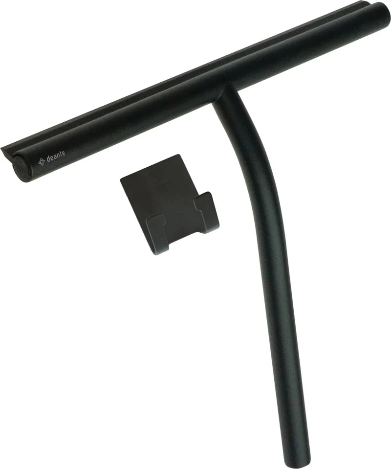 DEANTE Silia Duschabzieher mit Wandhalterung // Nero // ADI-N31K