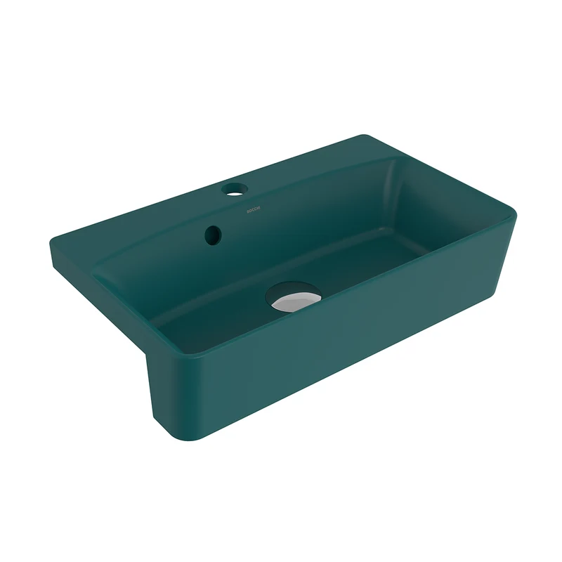 Bocchi Milano Halb-Einbauwaschbecken | Modern