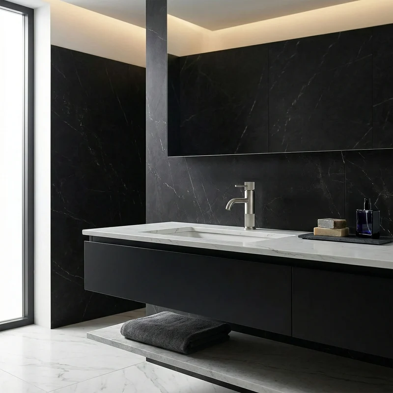 Armatur Lungo Stripe Chrom Matt Low