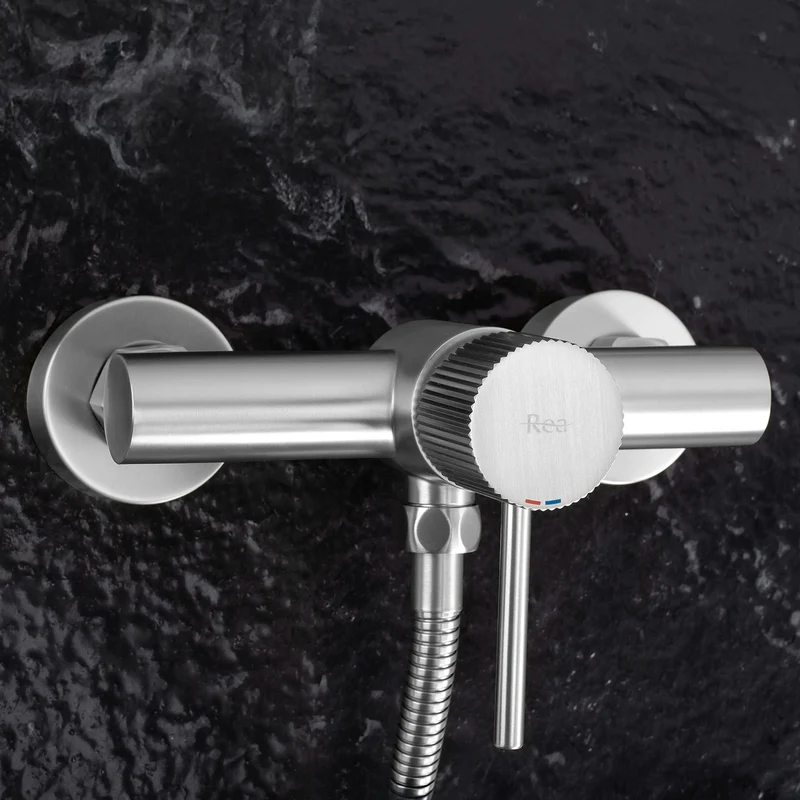 Duscharmatur Lungo Stripe Chrom Matt