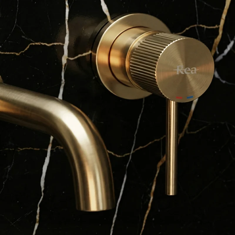 Unterputz Armatur Lungo Stripe Gold Matt