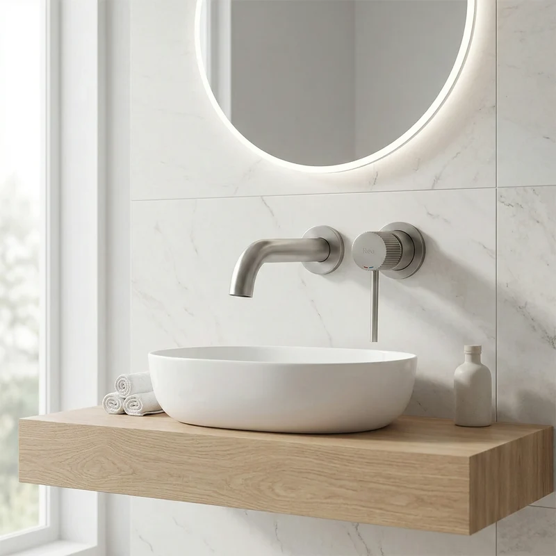 Unterputz Armatur Lungo Stripe Chrom Matt
