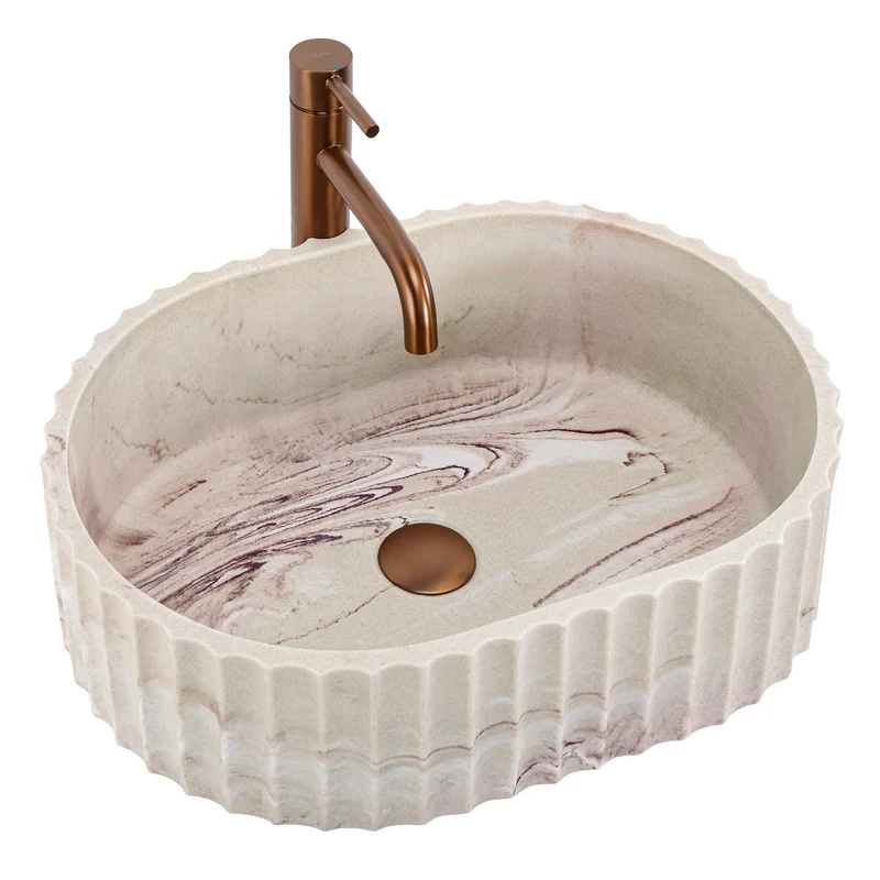 Aufsatzwaschbecken Margaret Gio 49,5x35,5cm