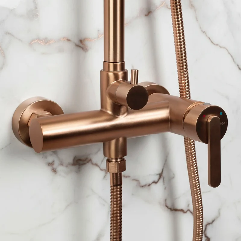 Dusche Ontario Kupfer Matt