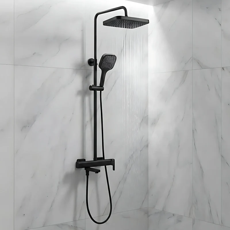 Dusche Arlo Schwarz