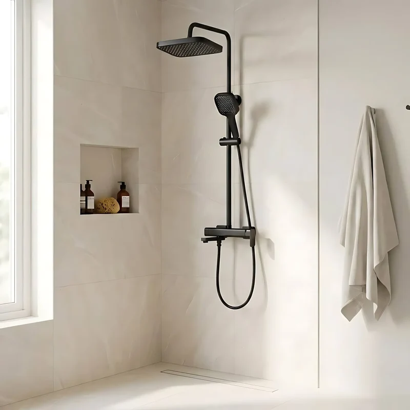 Dusche Arlo Schwarz