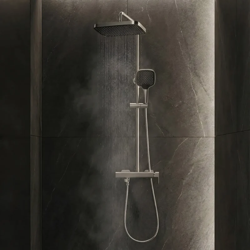 Dusche Arlo Chrom Matt