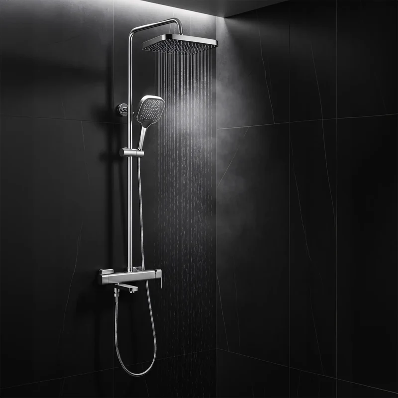 Dusche Arlo Chrom Matt