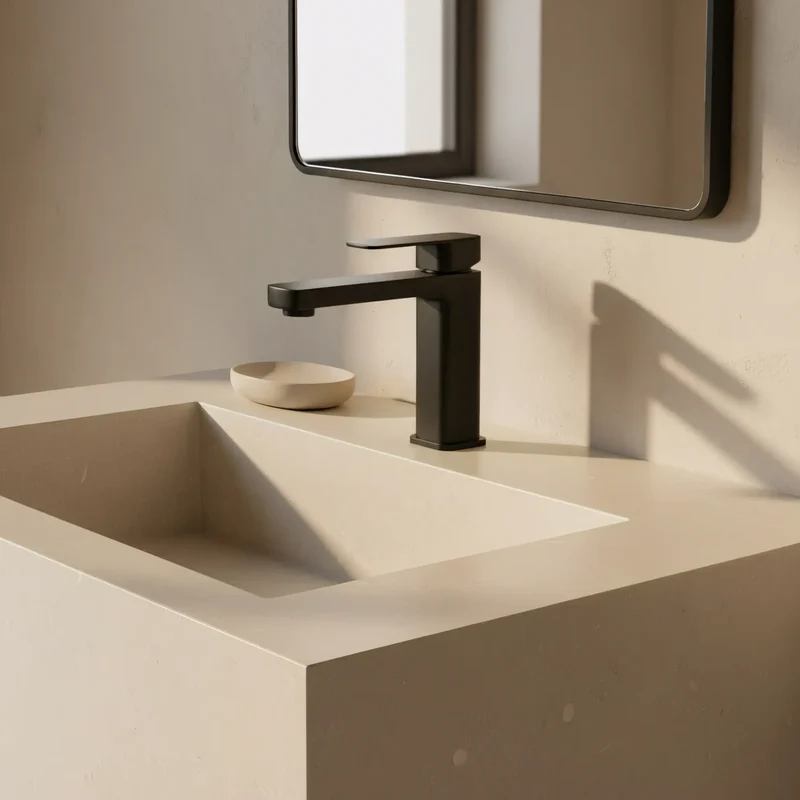 Armatur Arlo Schwarz Low