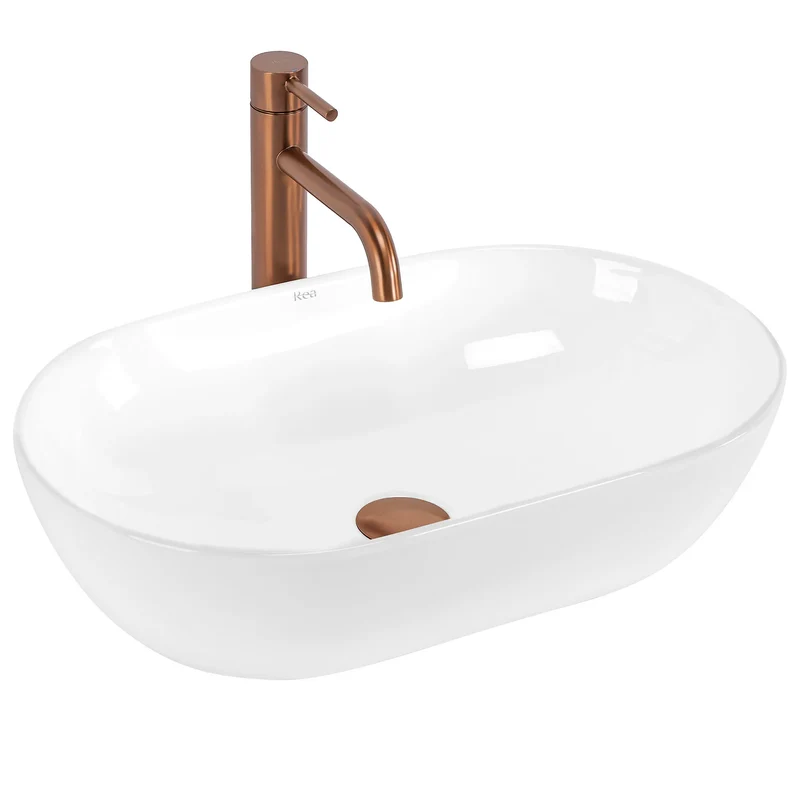 Aufsatzwaschbecken Amelia 52x32,5cm