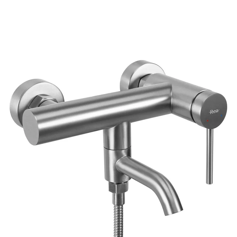 Badewannenarmatur Clif Chrom Matt