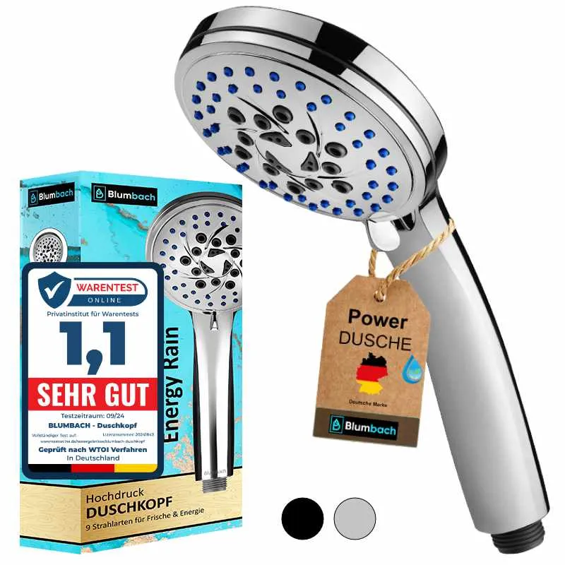 Hochdruck Duschkopf Energy Rain