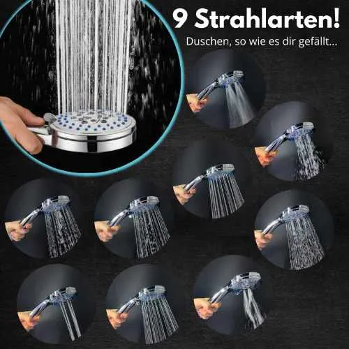 Hochdruck Duschkopf Energy Rain