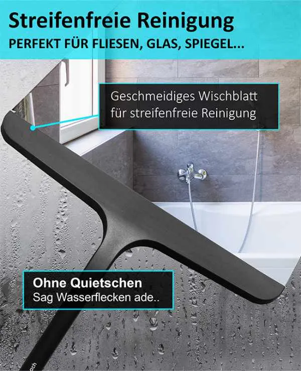 Duschabzieher + Mikrofasertücher Sparset