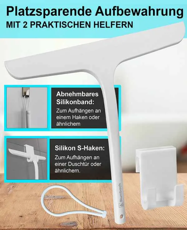Duschabzieher + Mikrofasertücher Sparset
