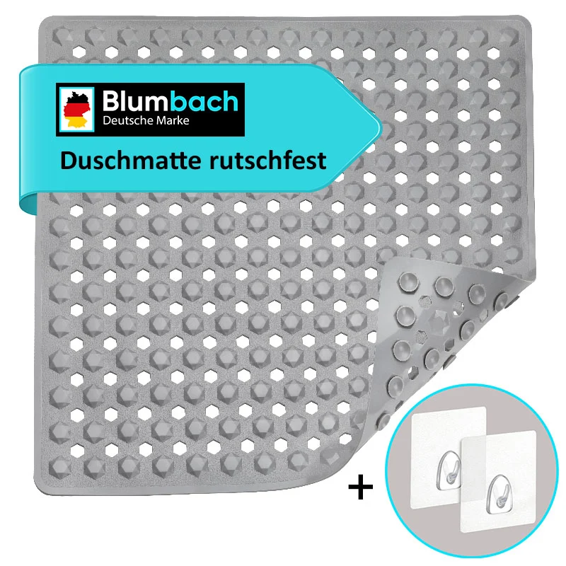 Duschmatte Diamant - Antirutschmatte Dusche 53x53 cm