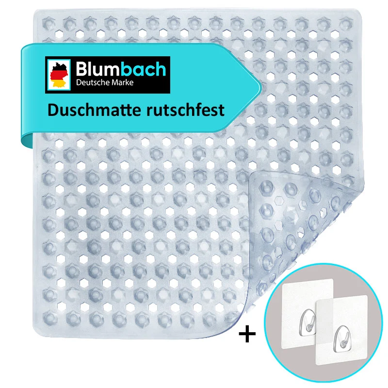 Duschmatte Diamant - Antirutschmatte Dusche 53x53 cm