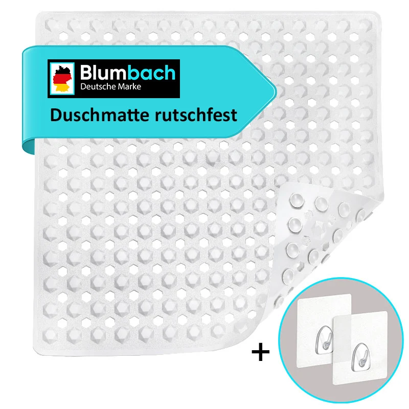 Duschmatte Diamant - Antirutschmatte Dusche 53x53 cm