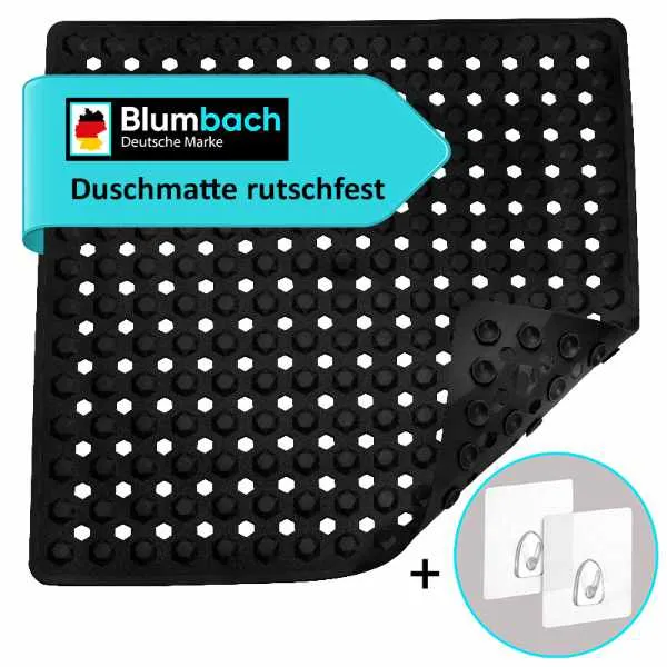 Duschmatte Diamant - Antirutschmatte Dusche 53x53 cm