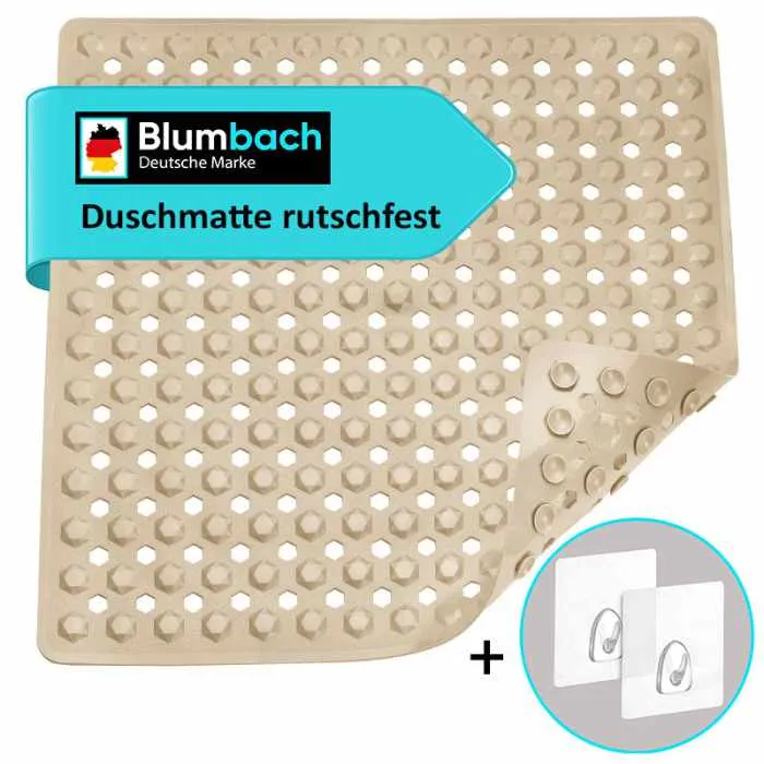 Duschmatte Diamant - Antirutschmatte Dusche 53x53 cm