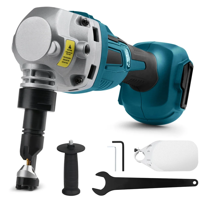 XIIW 18V Akku Metallnibbler bürstenlos | Blechnapper für Stahl & Alu | 1900 Hübe/min (Solo-Gerät, ohne Akku & Ladegerät)