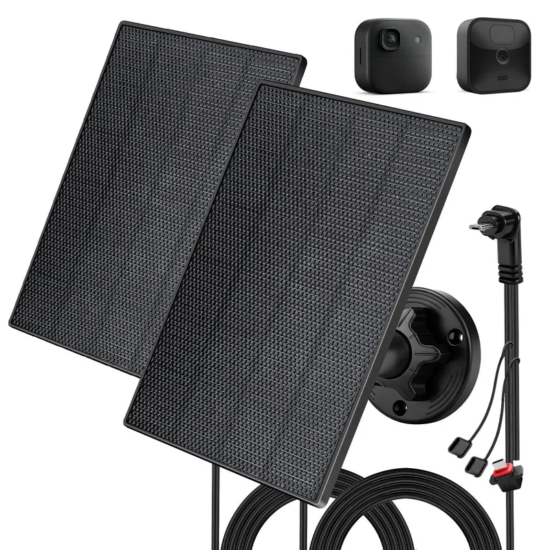 3W Solar-Ladegerät für Blink Outdoor Kameras – Zuverlässige Solarstromversorgung