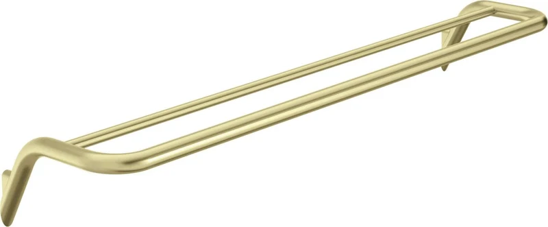 DEANTE Silia Handtuchhalter - Doppelt // gebürstetes Gold // ADI-R631