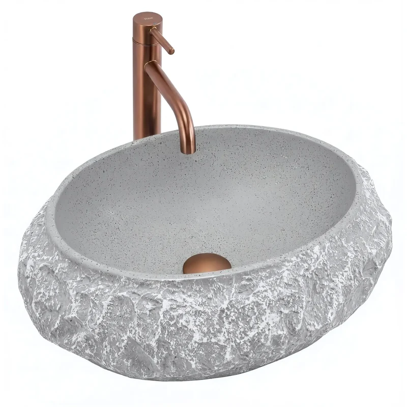 Aufsatzwaschbecken Mika Gabro 50x38cm
