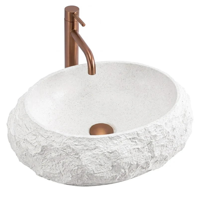Aufsatzwaschbecken Mika Ivory 50x38cm