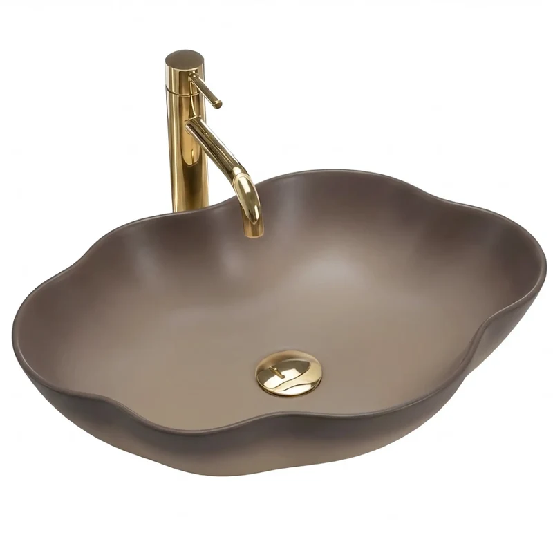 Aufsatzwaschbecken Pearl Ombre 50,5x38cm
