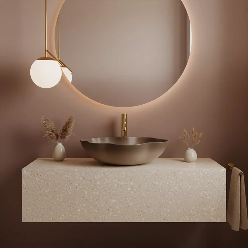 Aufsatzwaschbecken Pearl Ombre 50,5x38cm