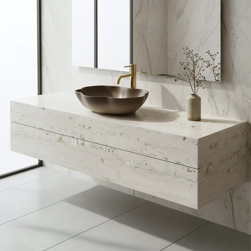 Aufsatzwaschbecken Pearl Ombre 50,5x38cm