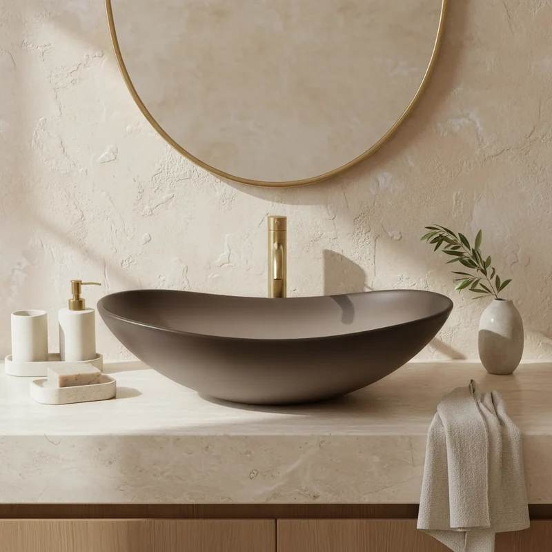 Aufsatzwaschbecken Royal Ombre 62x36cm