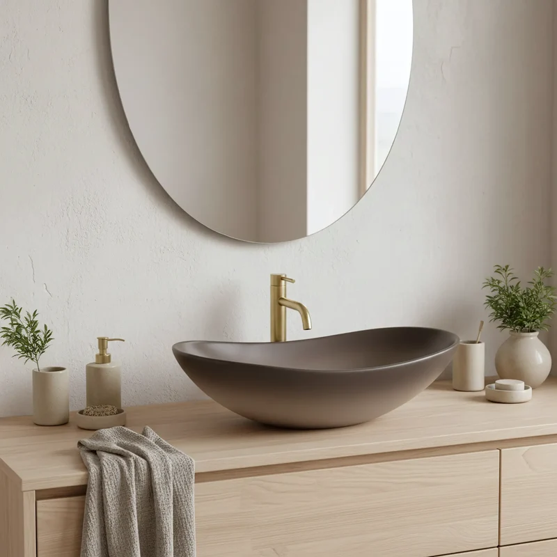Aufsatzwaschbecken Royal Ombre 62x36cm