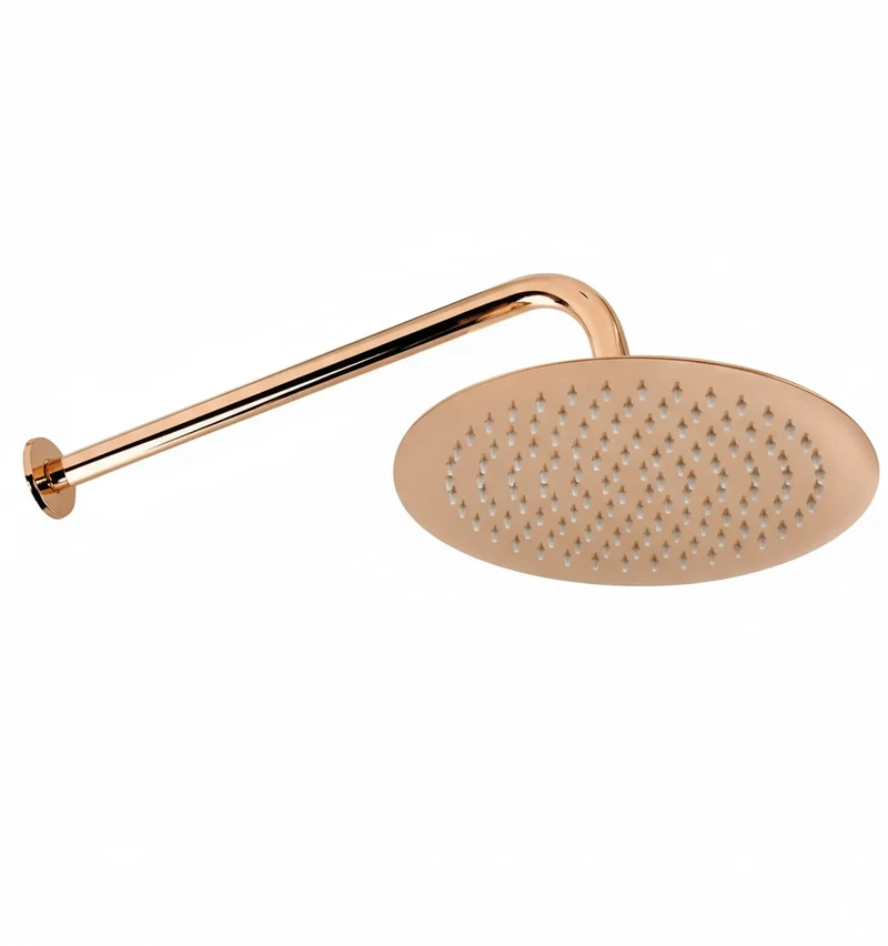 Unterputz Dusche Lungo Diamond Kupfer (mit Thermostat)