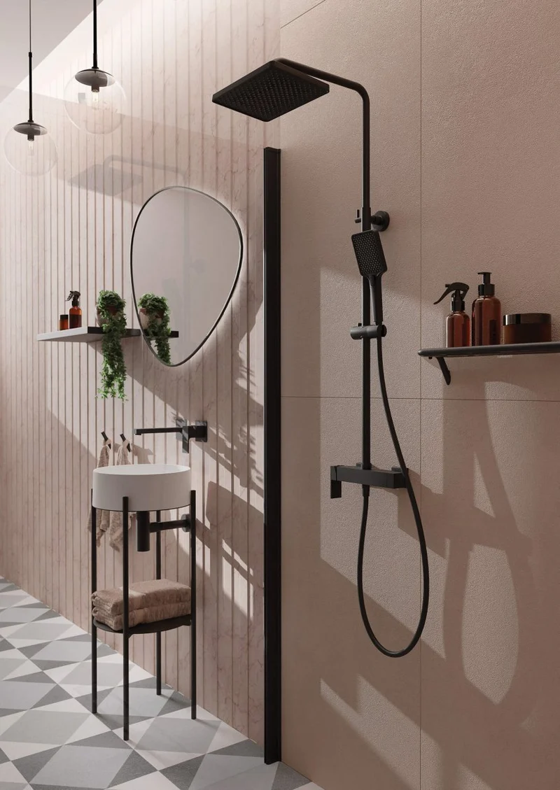 DEANTE Silia Wandablage // Nero // ADI-N511