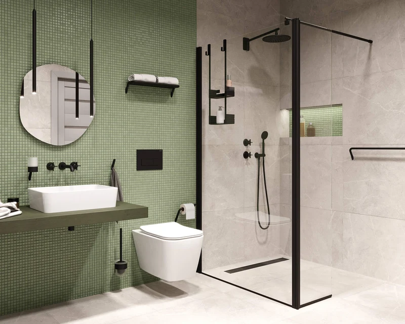 DEANTE Silia Toilettenpapierhalter // Nero // ADI-N211