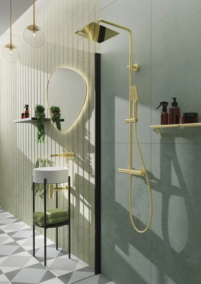 DEANTE Silia Handtuchhaken // Gold // ADI-Z111