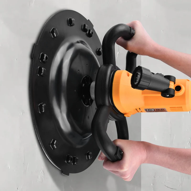 2-in-1 Putzglättmaschine + Betonmischer – 1680W, LED, 6-Gang Drehzahl, Vielseitig