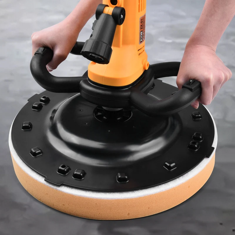 2-in-1 Putzglättmaschine + Betonmischer – 1680W, LED, 6-Gang Drehzahl, Vielseitig