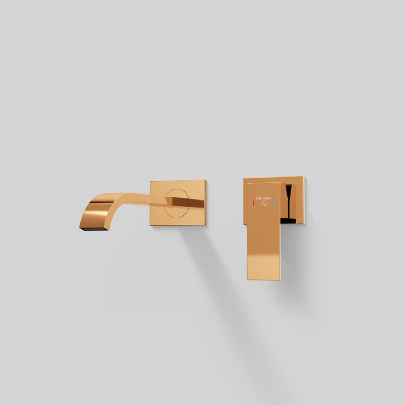 Serie 135 Waschtisch-Wand-Einhebelmischer (Fertigmontageset)