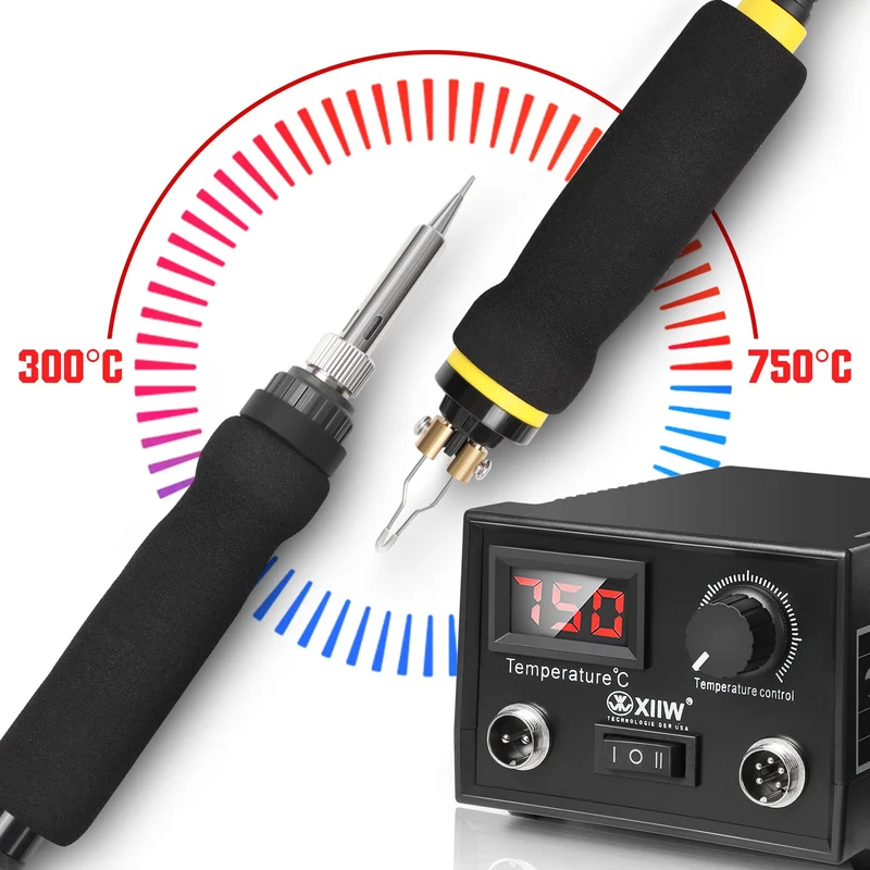 165-teiliges 2-in-1 Brandmal- & Lötset für DIY, Holz & Elektronik