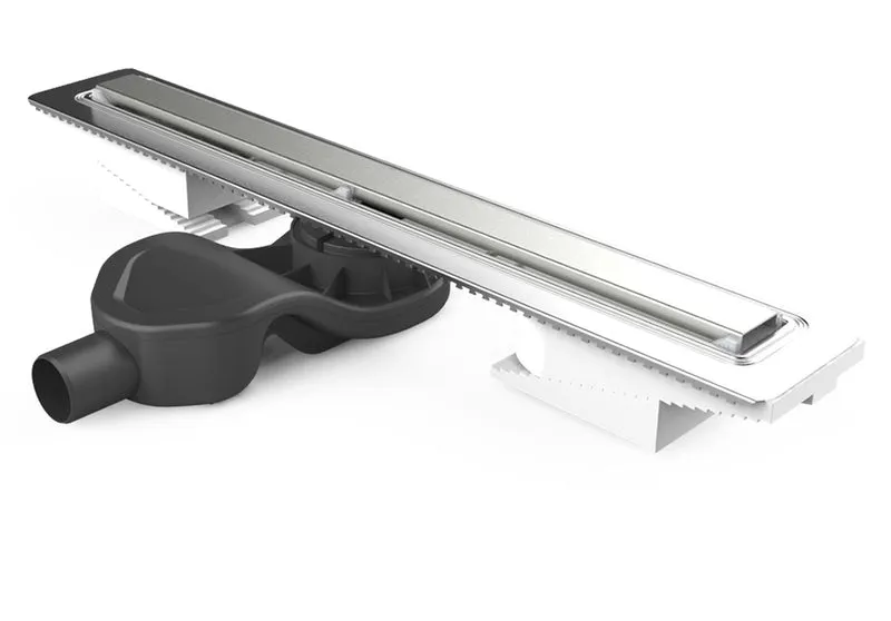 Vitra Style DK 100 Duschabfluss 30 cm, Chrom matt H:80