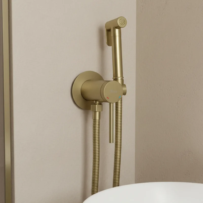 Bidetarmatur Foss Gold Matt