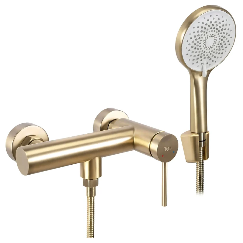 Duscharmatur Foss Gold Matt