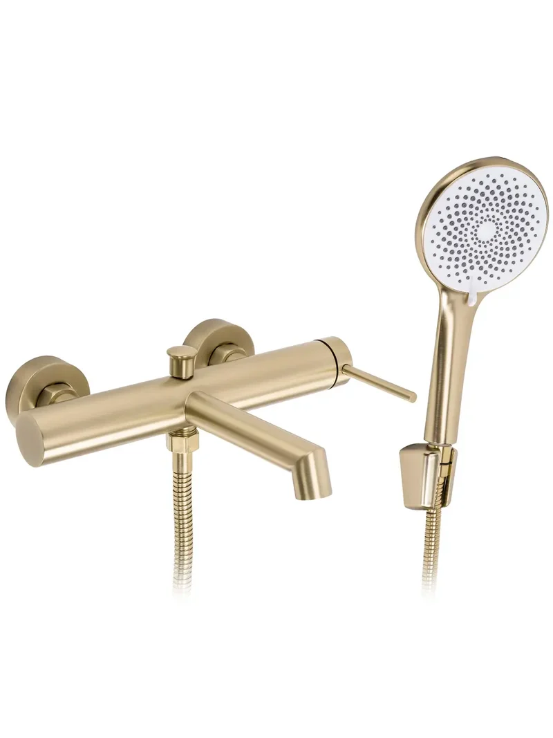 Badewannenarmatur Foss Gold Matt