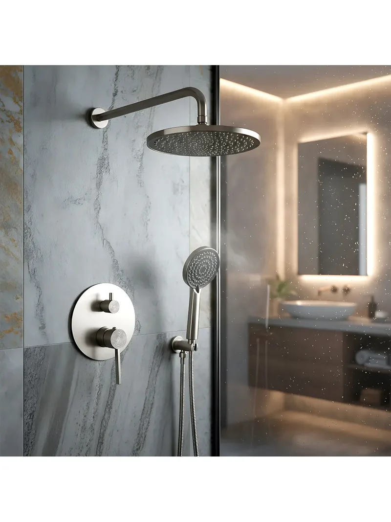 Dusche Unterputzarmatur Foster Chrom Matt