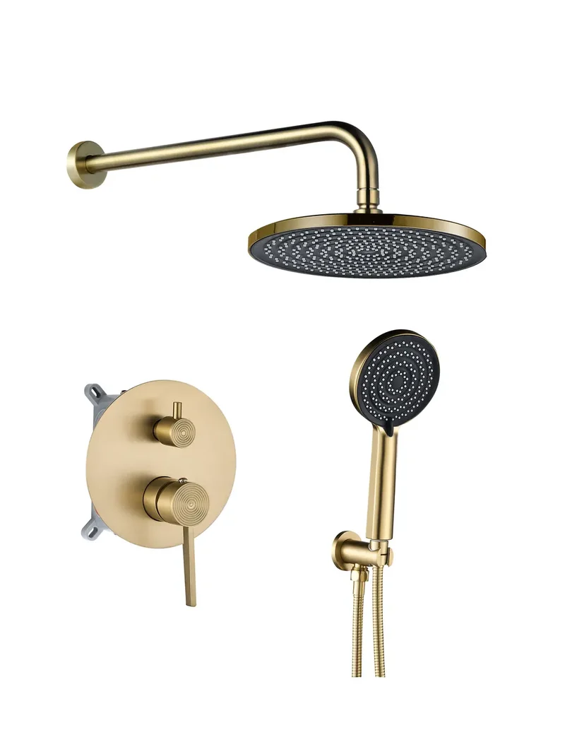 Dusche Unterputzarmatur Foster Gold Matt