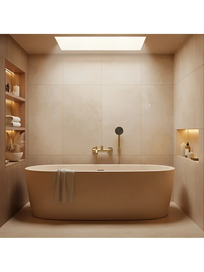 Badewannenarmatur Foster Gold Matt