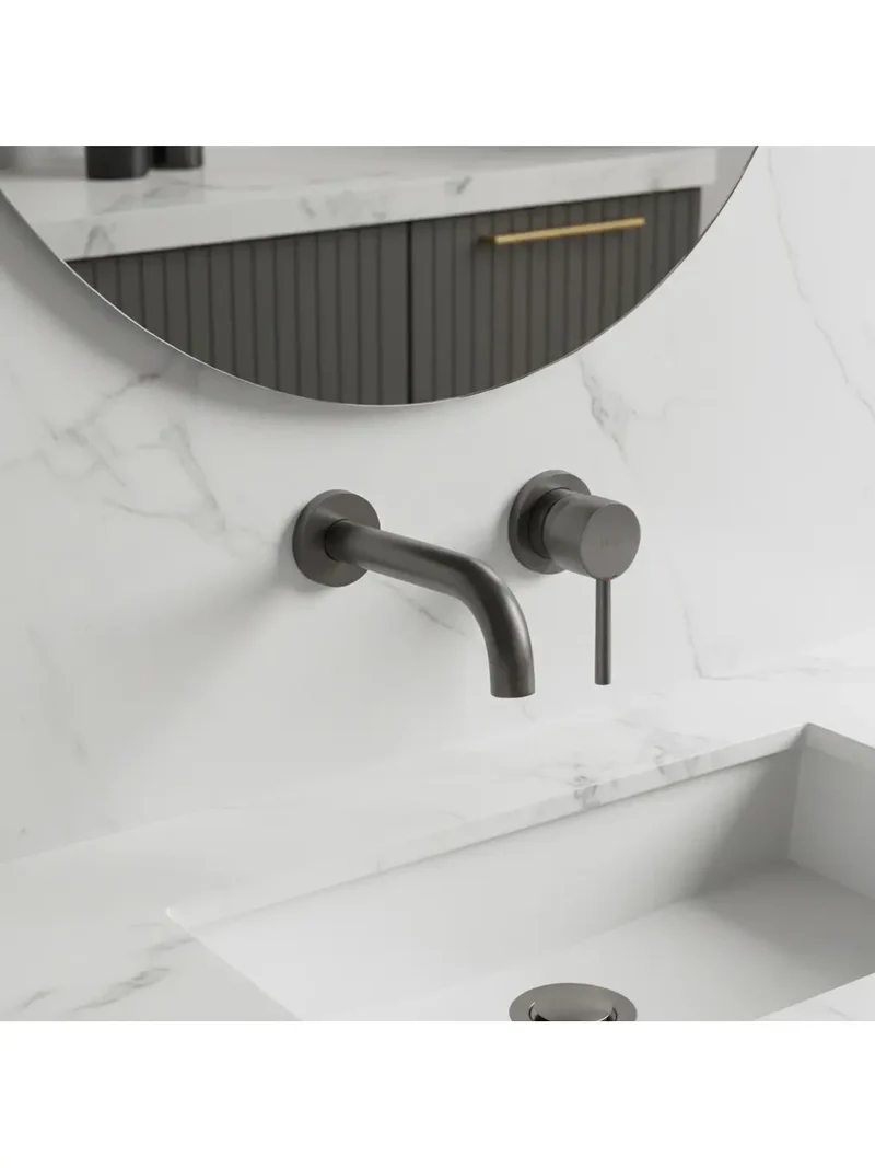 Armatur Unterputz Lungo Titan Matt